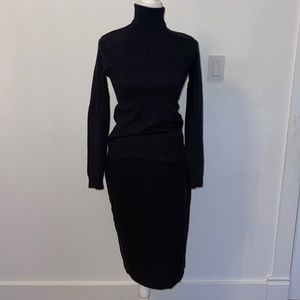 Ralph Lauren top and skirt set in black